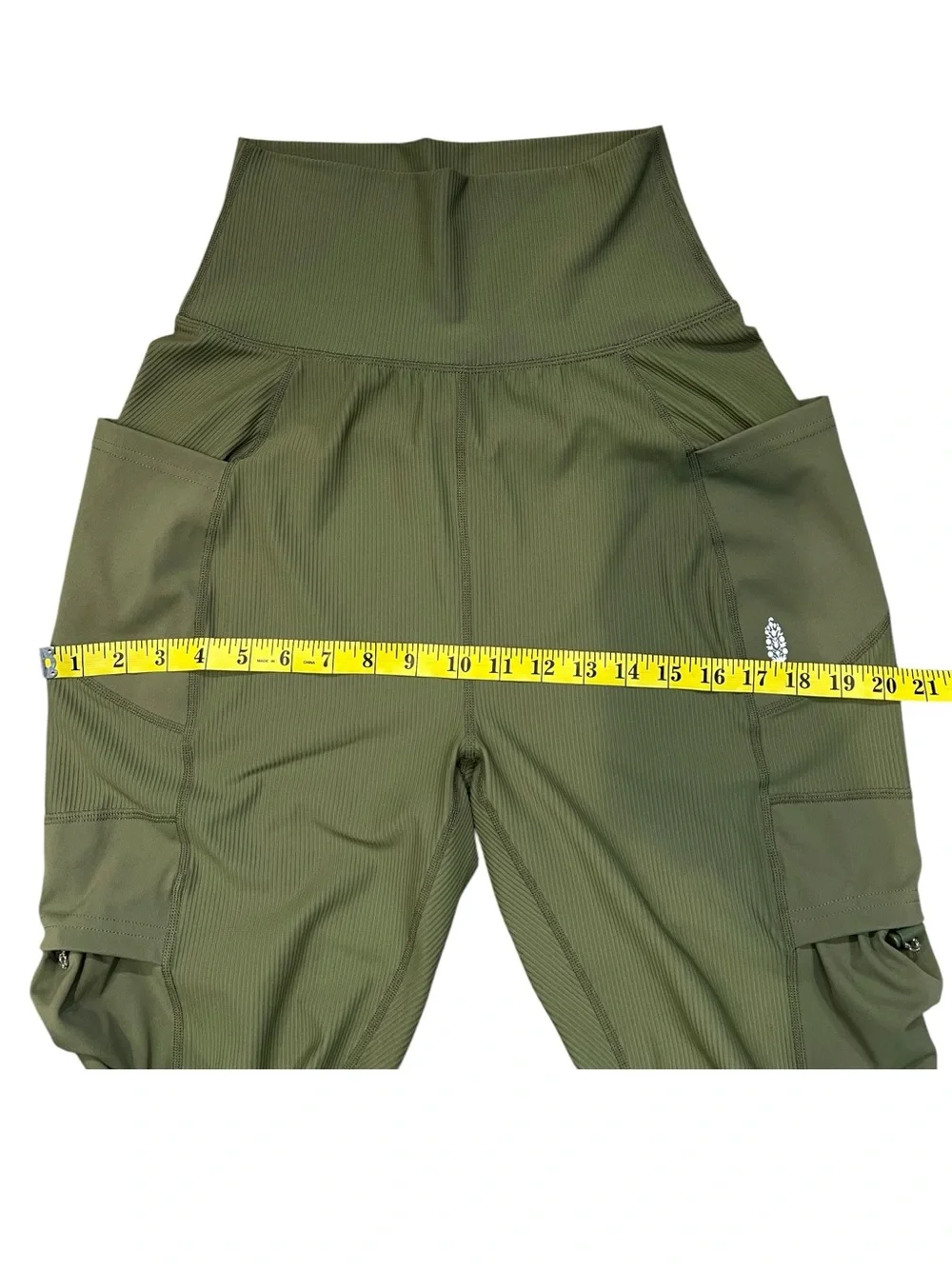 FP Movement Take A Hike Harem Pants in Seagrass Green NWT - Picture 14 of 16